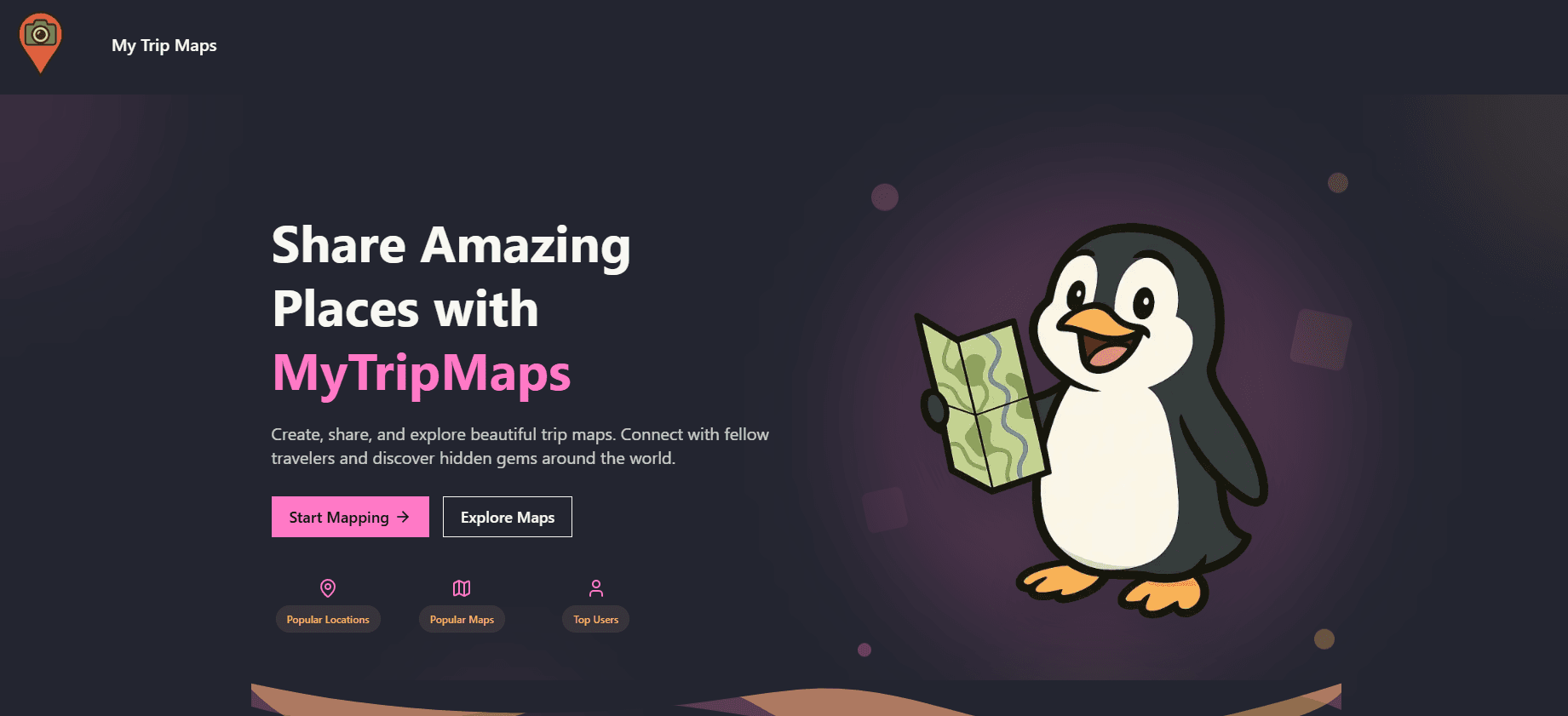 My Trip Map preview