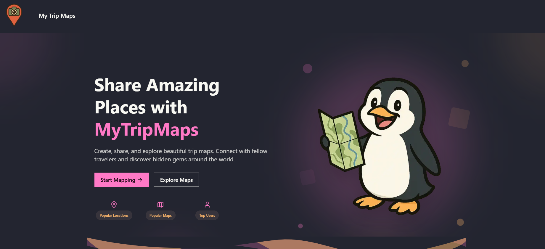 My Trip Map preview